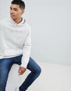 Abercrombie & Fitch Icon Logo Hoodie In Light Gray Marl - Gray