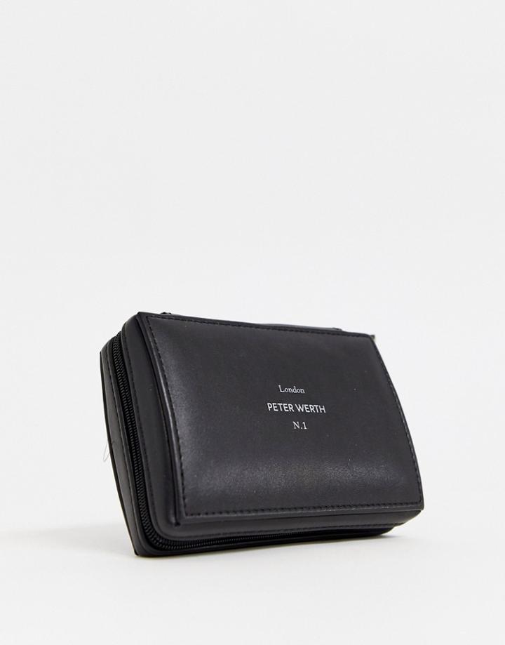 Peter Werth Manicure Set In Black - Black