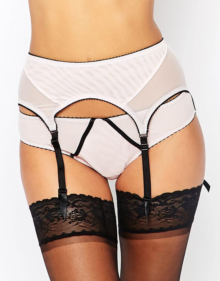 Bluebella Caterina Suspender Belt - Light Pink
