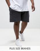 Duke Plus Jersey Shorts In Gray - Gray