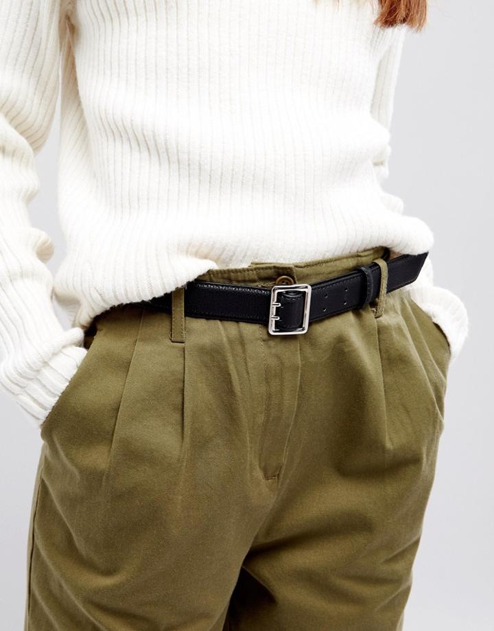 Pieces Buckle Belt - Black