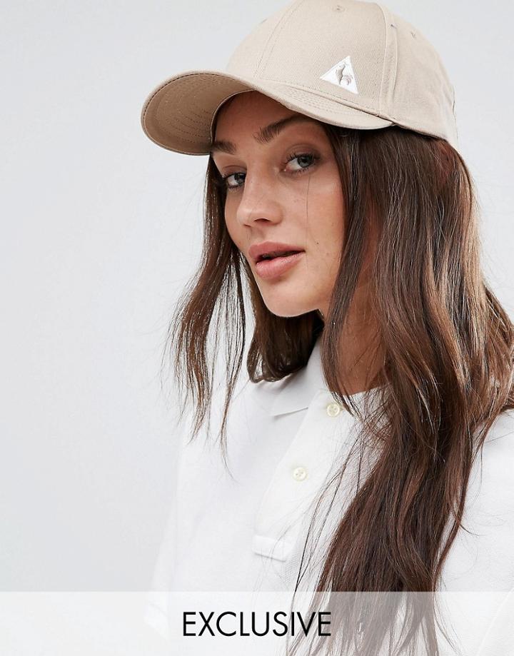 Le Coq Sportif Exclusive To Asos Cap In Camel - Beige