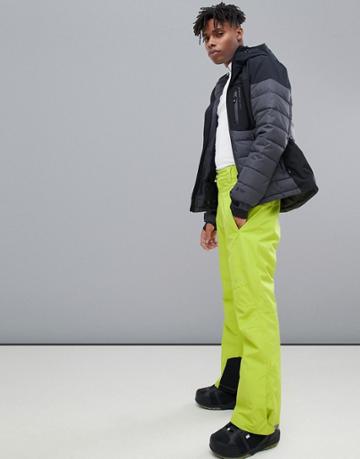 Protest Oweny Snow Pants In Green - Green