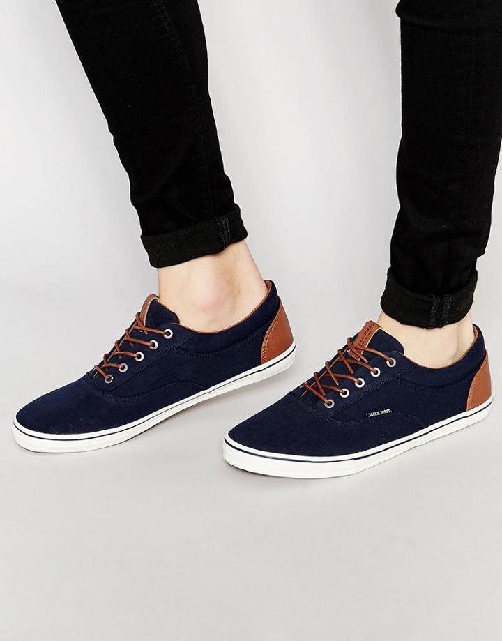 Jack & Jones Vision Canvas Sneaker - Navy