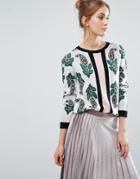 The English Factory Floral Paisley Print Sweater - Multi