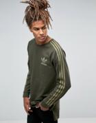 Adidas Originals Adicolour Long Sleeve T-shirt B10715 - Green
