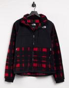 The North Face Denali 2 Fleece Jacket In Red Plaid