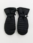 Asos 4505 Ski Mittens In Black - Black