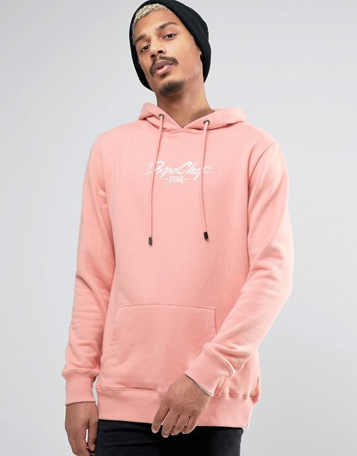 Dxpe Chef Logo Hoodie - Pink