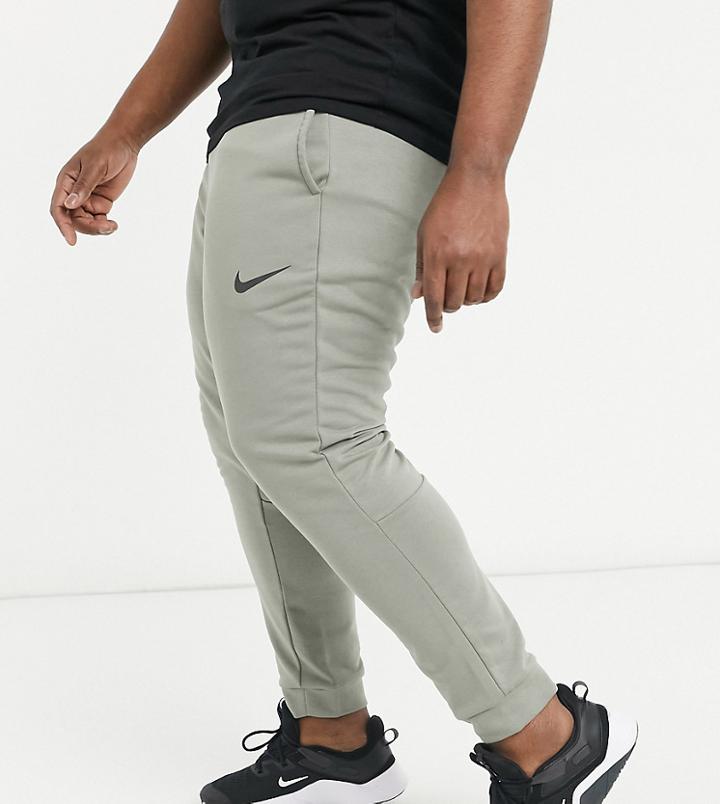 Nike Training Plus Dry Sweatpants In Khaki-green