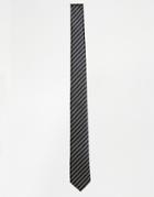 Selected Homme Tie With Stripe - Brown