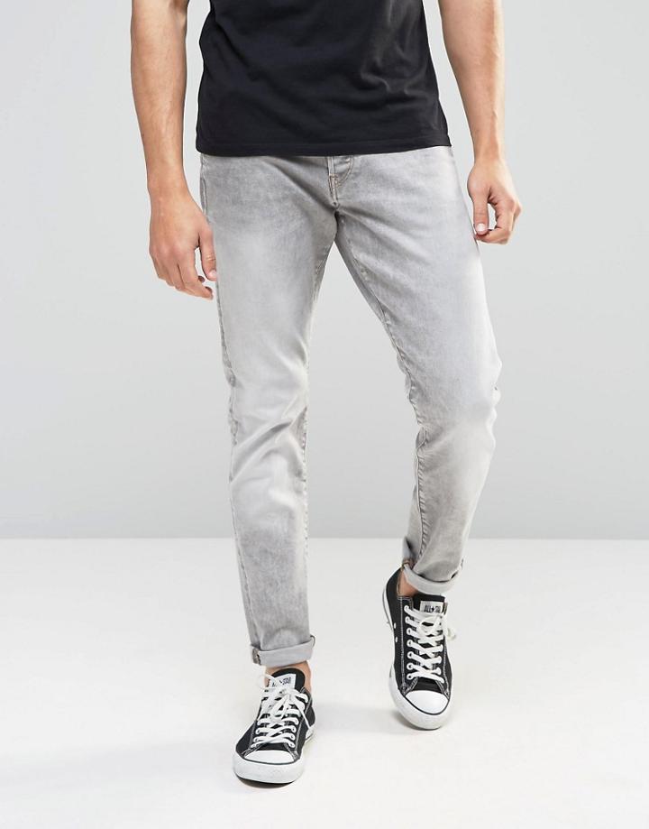 G-star 3301 Tapered Jeans Light Gray - Gray