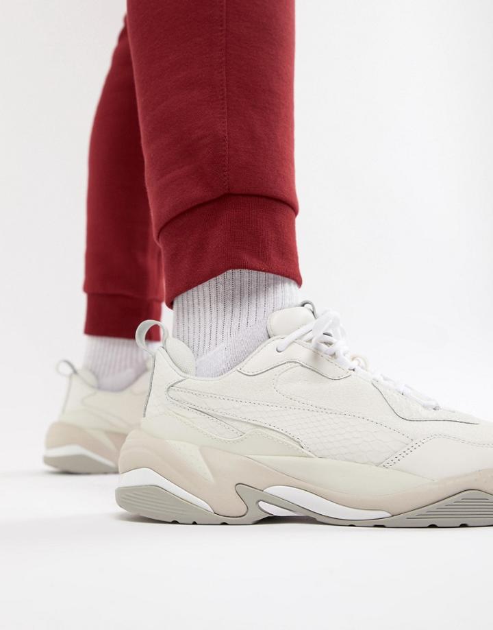 Puma Thunder Desert Sneakers In White 36799703 - White