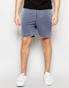 Another Influence Burnout Jersey Shorts - Blue
