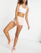 I Saw It First High Waisted Active Shorts In Baby Pink