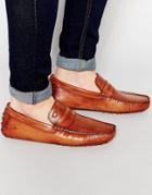 Base London Morgan Driving Shoes - Tan