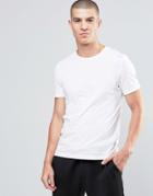 Celio Crew Neck T-shirt In Slim Fit - White