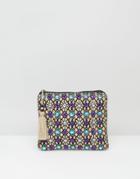 South Beach Beaded Clutch Bag - Multi