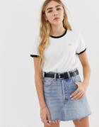 Levi's Short Sleeve Ringer T-shirt-white