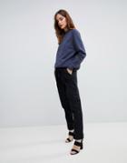 Y.a.s Elmer High Waisted Tailored Pants - Black