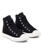 Converse Chuck Taylor All Star Hi Suede Sneakers In Black