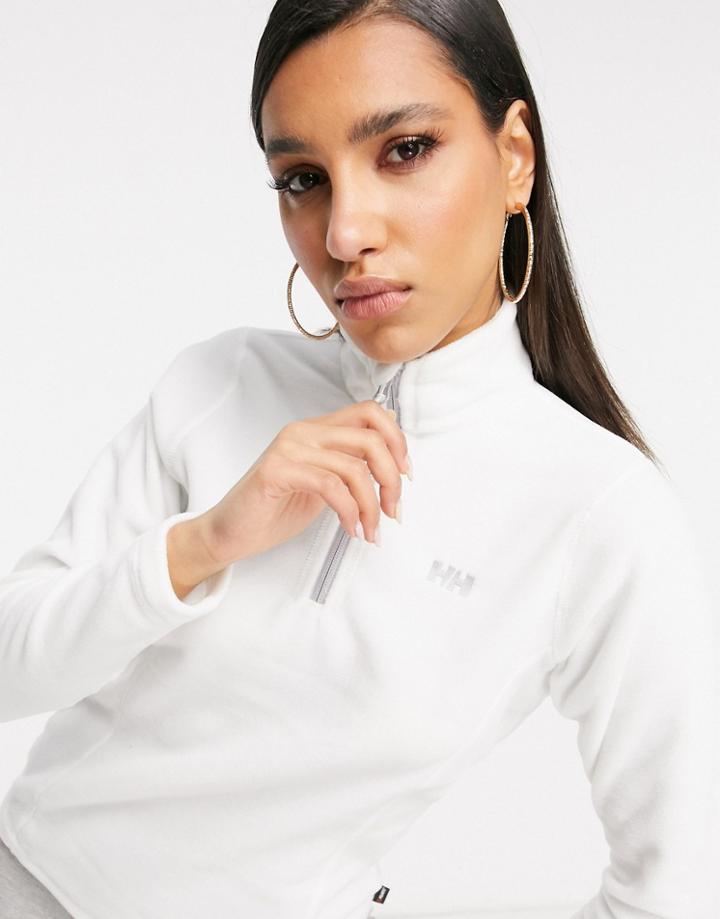 Helly Hansen Daybreaker 1/4 Zip Fleece In White