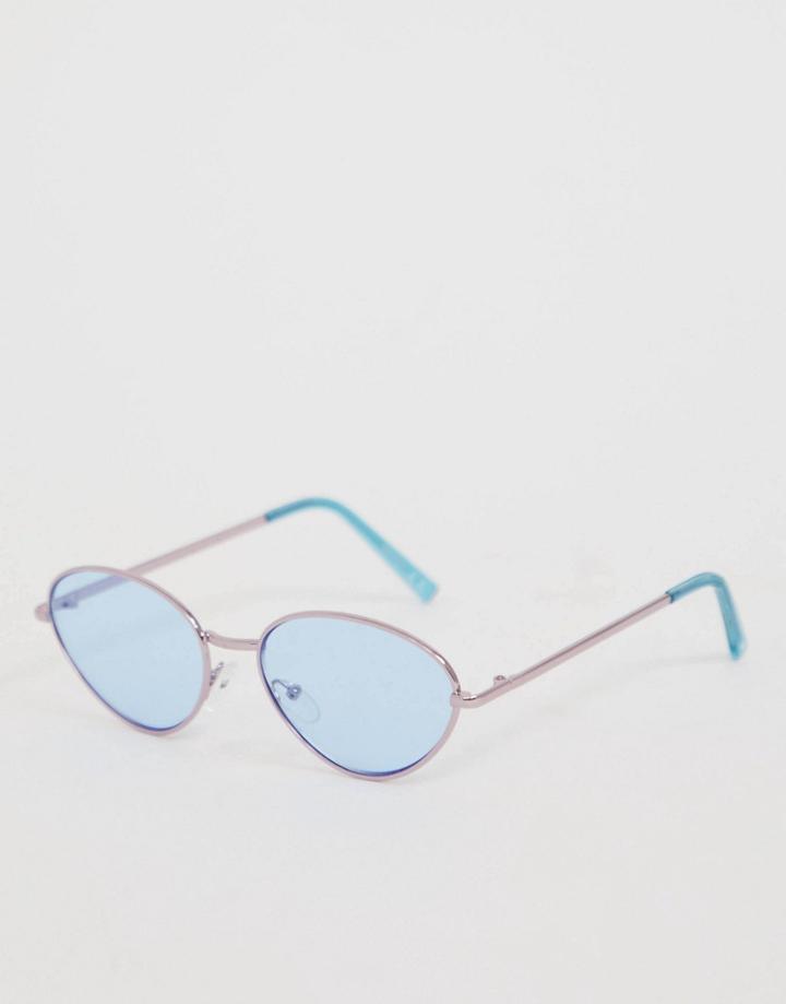 Skinny Dip Lola Blue Sunglasses - Blue