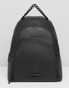 Kendall + Kylie Sloane Pebble Leather Backpack - Black