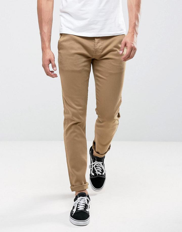 Firetrap Slim Fit Chinos - Brown