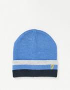 Farah Striped Beanie-blues