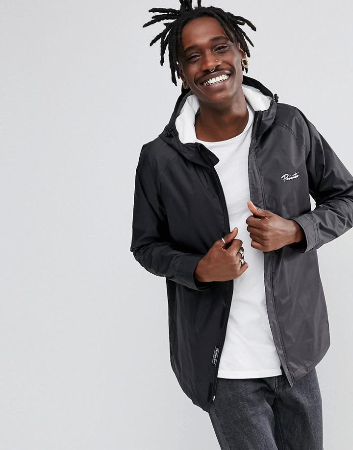 Primitive Skateboarding Rain Breaker Jacket - Black