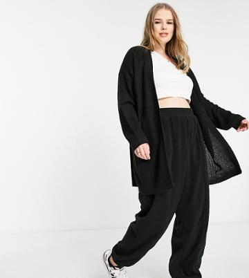 Yours Cardigan In Black