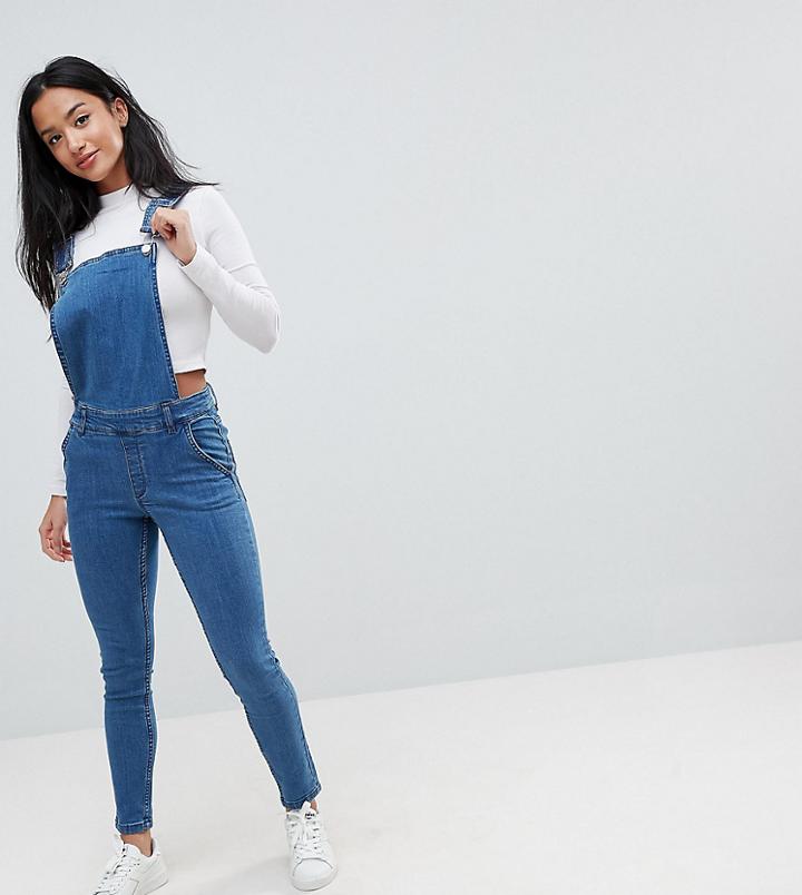 Noisy May Petite Overall - Blue