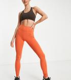 Asos 4505 Tall Icon Yoga Legging-orange
