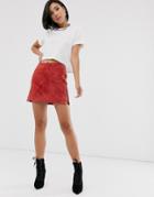 Blank Nyc Suede Mini Skirt