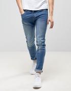 Loyalty And Faith Beattie Skinny Jean In Mid Wash - Blue