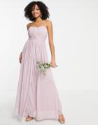 Lipsy Bridesmaid Multiway Maxi Dress In Lavender-purple