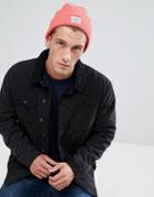 Herschel Supply Co Everett Beanie In Pink - Pink