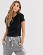 Hollister 90's Style Zip Top-black