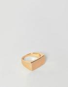 Weekday Signet Ring In Gold - Gold