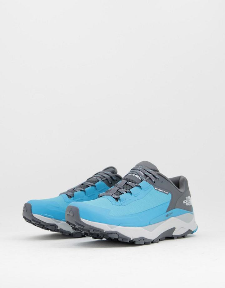The North Face Fast Hike Futurelight Sneakers In Blue-green