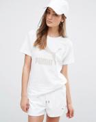 Puma Boyfriend T-shirt - White