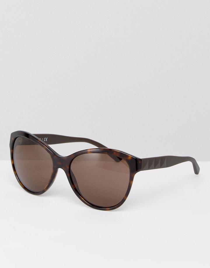 Dkny Oversized Sunglasses - Brown
