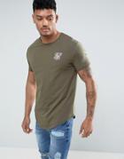 Siksilk T-shirt In Muscle Fit - Green