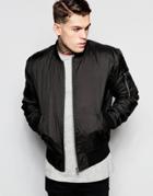 Hype Ma1 Bomber Jacket - Black