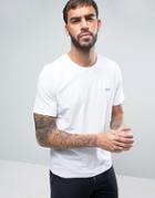 Boss By Hugo Boss Crew Neck T-shirt In Slim Fit - White