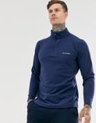 Columbia Klamath Range Ii Half Zip Fleece In Navy - Navy