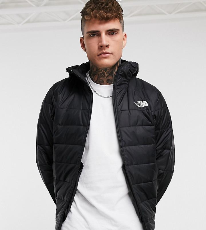 The North Face Synthetic Puffer Jacket In Black Exclusive At Asos