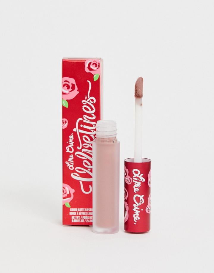 Lime Crime Matte Velvetines Liquid Lipstick - Cashmere - Pink