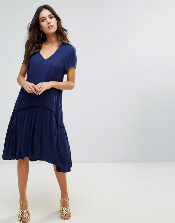 Little White Lies Maiya Smock Dress - Black